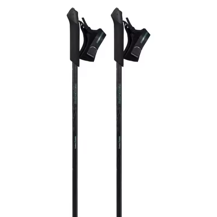 Komperdell Bastones Poniente Carbon Negro Unisex - 1