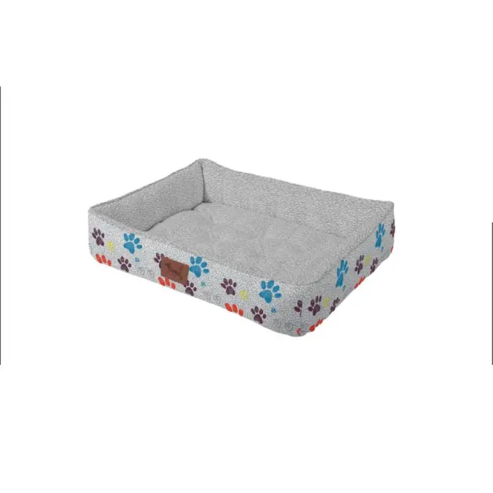 Jaula para perros, cálida cama para perros medianos y pequeños, funda extraíble, lavable a máquina, cama de felpa para mascotas - 1