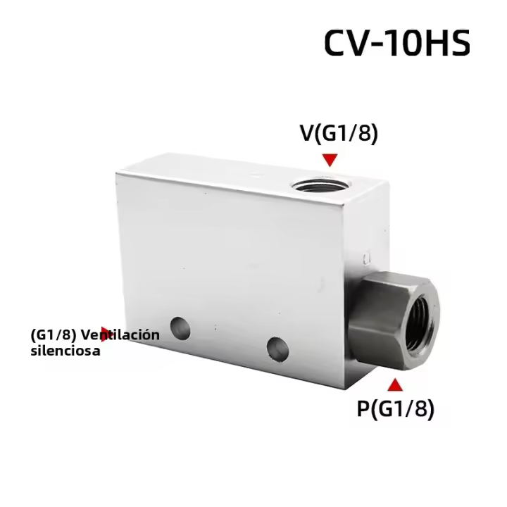 Válvula De Control Negativa Pneumática ACV CV-10 15 20 25 Generador De Vacío Ejector De Aire Para Sistemas De Prozni - 1