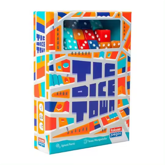 Tic Dice Town – Juego de Mesa | ¡El Salvaje Oeste Nunca Fue Tan Divertido! - 1