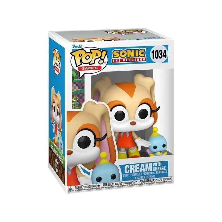 Funko Pop Games Sonic The Hedgehog Figura Cream con Cheese Juguetes - 1