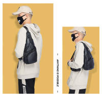 Bolsa De Pecho BULLCAPTAIN De Cuero Genuino Para Hombres Estilo Moda Casual Gran Capacidad Bolsa De Negocios Con Cierre De Cremallera Y Hebilla - details 2
