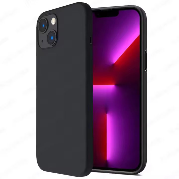 Funda + Protector Cristal Templado Opcional Para iPhone 13 6.1 Carcasa Forro Protector, Gel TPU Silicona Suave Flexible Mate, Color Negro, Ajuste Perfecto, Acceso Conectores Carga Auriculares, Meloenvias mle18 - 1