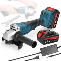 Máquina De Corte Multifuncional Con Engranaje De Ángulo 125mm Herramienta Eléctrica Recargable Para Polvo Y Tratamiento De Superficies - details 1