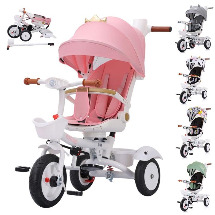Chipolino Triciclo con sillín giratorio 360  y capota FUTURO de Chipolino
