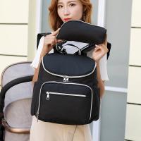 Mochila Casual Unisex USB Cargado Negro Sólido Polyester Bolsa De Viaje Para Hombre/Mujer Estudiante Chico/Chica - details 4
