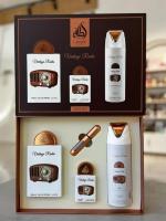 Set Regalo Lattafa Pride Vintage Radio Perfume Unisex 100 ml + Miniatura | Pack Árabe Lujo, Fragancia Premium y Larga Duración - details 0