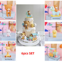 Decoraciones De Pastel De Tren Gris Para Fiesta De Cumpleaños De Niños Y Niñas Año 1 Con Estrellas Locomotoras Material PVC - details 12