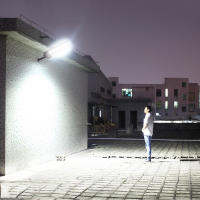 Lámpara Solar LED Para Calle Exterior Con Control Remoto Y 3 Modos Iluminación Solar Impermeable Para Jardín Y Puerta De Entrada Sistema De Iluminación Solar Auto Contenida - details 2