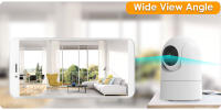 Monitor De Bebé WiFi 5G Cámara De Seguridad HD 1080P Con Seguimiento Automático Audio Bidireccional Mini Cámara Para Niños Doméstica Alexa - details 6