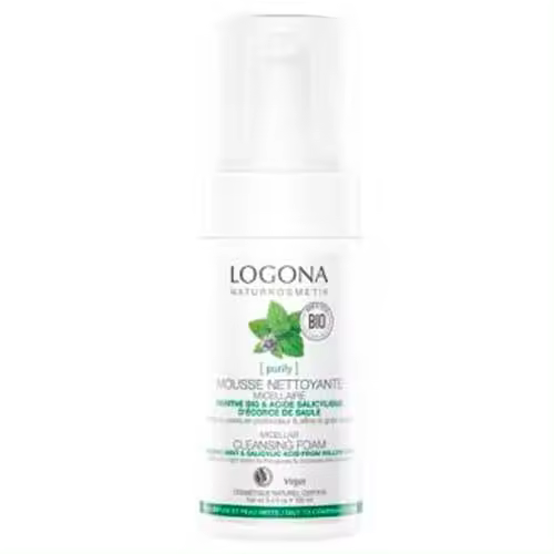 Logona Espuma Limp. Micelar Menta-Acido Silicilico 100Ml. - 1