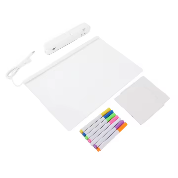 Tablero De Mensaje LED De Letras Luz De Memoria Energía Ahorradora Transparente Multifuncional Resistente Al Desgaste De Acrílico Para El Hogar - 1