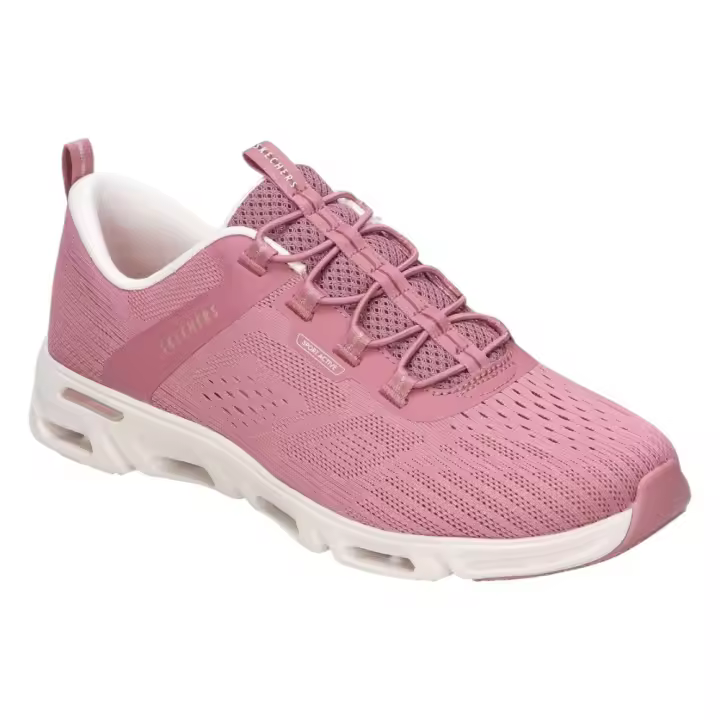 Zapatillas Skechers Glide-Step Gratify Renewn Rosa Dark 104601-Dkrs Casual Mujer - 1