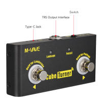 M-VAVE Cube Turner Pedal De Página Sin Cable Recargable Para Música Compatible Con Android Y iOS Soporta Looper - details 5