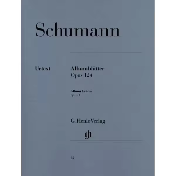 Schumann, Robert. Albumblätter Op. 124 - 1