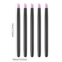 5Pcs Plástico Portátil De Cuarzo Para Cuidado De Uñas Herramientas De Manicura Para Eliminación De Polvo Y Cutícula - details 5