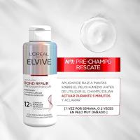 Cabello L'Oréal Paris ELVIVE BOND REPAIR pre . Champú regenerador + Champú -  Rutina Capilar Reparadora para Cabello Dañado y Sobreexigido - Pre-Champú + Champú - Complejo de Ácido Cítrico - Elseve Pro Bond Repair - 2 Productos - details 3