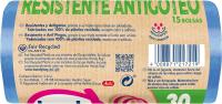 Albal Handy Bag Bolsas de Basura Resistente Antigoteo, 100% Reciclado, Autocierre, 30L, 75 Bolsas, 5 Paquetes x 15 und - details 2