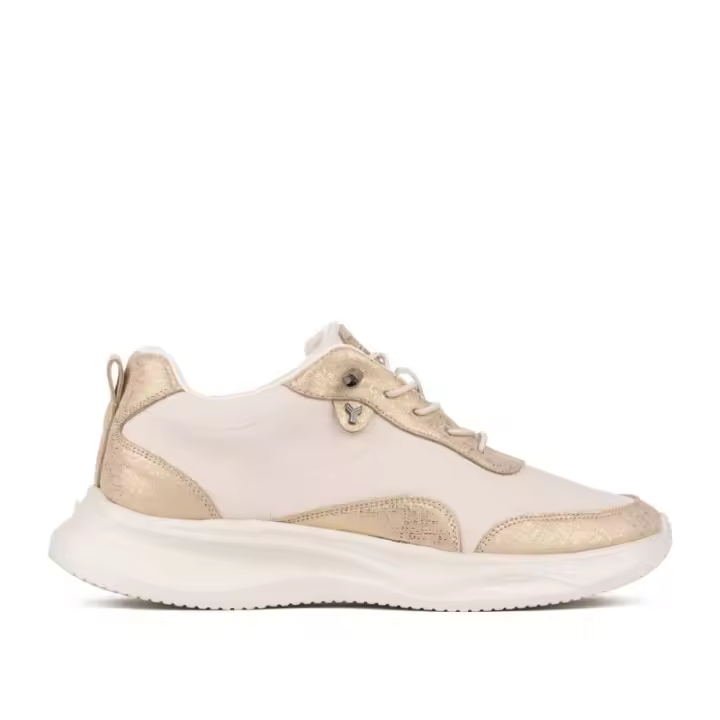 Zapatillas Yumas Aretha Ref. 53493  Color Oro  Sneakers Mujer  Zapatillas de Moda Casual  Tallas del 36 al 41 - 1