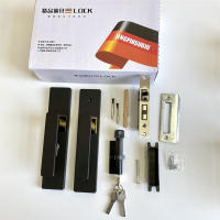 Cerradura De Seguridad Para Puerta De Metal Antirrobo Con Llaves Cerradura De Manija Para Entrada Dormitorio Baño Material De Hierro Tamaño 230*140*60mm Peso 780g - details 5