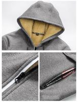 Chaqueta De Invierno Para Hombre Con Capucha Cremallera Y Manga Larga Estilo Casual Camuflaje Acolchada Abrigo De Calle - details 29