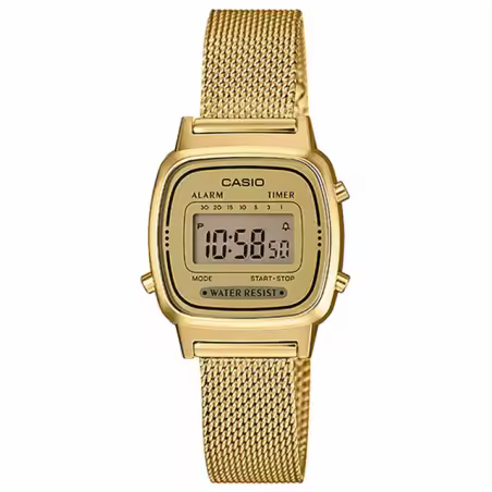 Reloj Casio Mujer LA670WEMY-9EF Dorado Esterilla Casio - 1