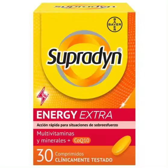 Supradyn Energy Extra 30 COMPRIMIDOS - 1