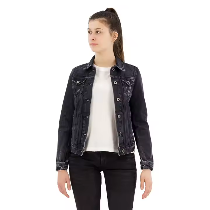 Ropa mujer Chaquetas Pepe Jeans Chaqueta Thrift Negro - 1