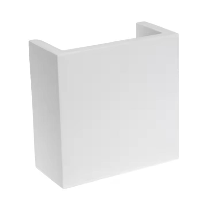 Ledkia Aplique de Pared LED 7W Yeso Iluminación Doble Cara Esmeralda  Blanco - 1