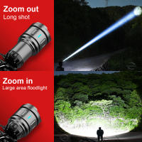 Lámpara Frontal LED Recargable De 800W Con Sensor IR Impermeable Luz De Mano Para Pesca 3500M Tamaño Super Potente 3 Modos - details 8