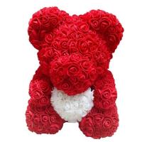 Juguete Oloroso De Osos Con Rosas Rojas Grandes Decoración Para El Día De San Valentín Y 8 De Marzo Regalo De 25cm - details 8