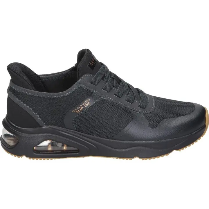 DEPORTIVAS SKECHERS 183093-BBK CABALLERO NEGRO - 1