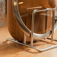 Organizador De Cocina Para Tablas De Cortar Soporte De Acero Inoxidable Estante De Almacenamiento Para Tablas De Cortar - details 4
