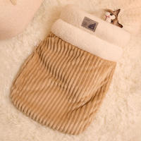 Bolsa De Dormir Para Gato Suave Y Cálida Cama De Gato Divertida Con Tunnel Nido Cómodo Para Perros Y Gatos De 5-8kg Accesorios Para Mascotas - details 3