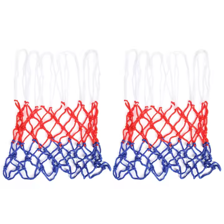 Red De Baloncesto De Nylon Estándar Para Exterior Red De Anillo De Baloncesto Malla Para Tablero De Apoyo Deporte Al Aire Libre Entretención - 1