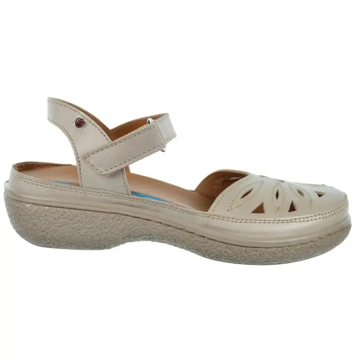 Laura Azaña 11975 Zapato Confort Piel Velcro Mujer - 1