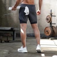 Shorts De Correr Camuflaje Para Hombre Pantalones Deportivos De Entrenamiento 2-en-1 Secado Rápido Para Verano Fitness Y Jogging - details 10