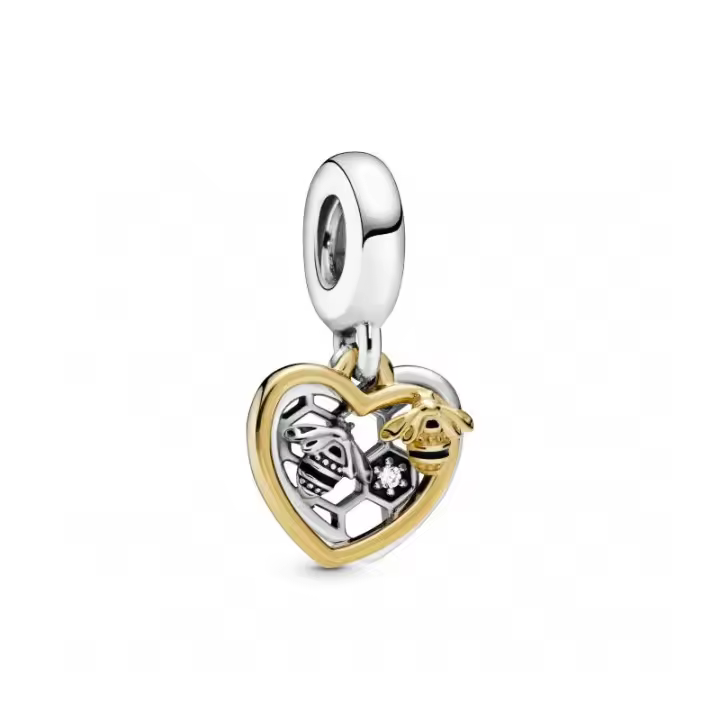 Charm colgante Corazón y Abejas - 768838C01 - 1