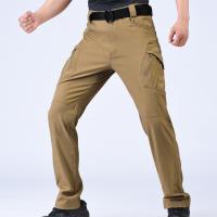 Pantalones Tácticos De Ciclismo Al Aire Libre Para Hombre Elasticidad Otoño Primavera Softshell Camping Trekking Pesca Militar Cargo - details 7