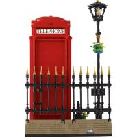 Juguetes De Bloques De Construcción En Forma De Teléfono Rojo De Londres Símbolo Británico Clásico Para Adultos Y Niños Regalos Decoración Del Hogar - details 3