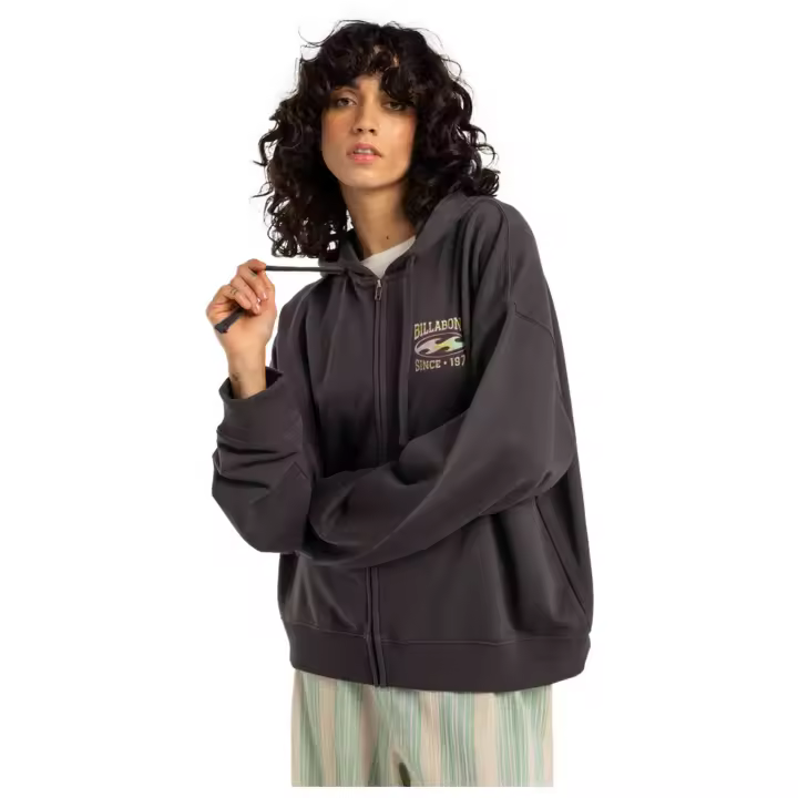 Sudadera con Capucha Billabong Nices Vibes para mujer en color negro - 1