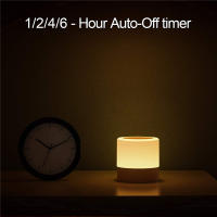 Lámpara Nocturna Recargable a Distancia Con 13 Colores Luz De Mesa Portátil Para Cama Y Niños Control Táctil Y Dimmer USB - details 3