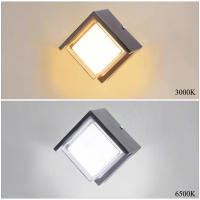 Lámpara De Pared Moderna Y Sencilla LED Para Exterior Impermeable IP65 Decorativa Para Jardín Puerta De Villa Balcón Luz De Pasillo Auto Contenida Sin Bombillas Incluidas - details 11