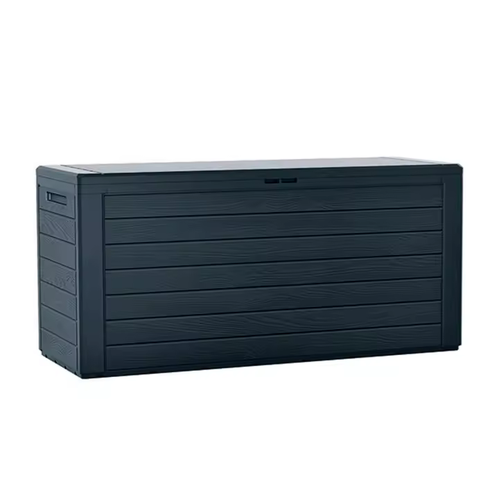 Baul de jardín 280 litros PROSPERPLAST Boardebox de plástico en color antracita 116 x 43,8 x 55 cm - 1
