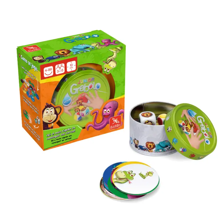 Ludilo Grabolo Jr | Juego de Mesa Educativo para Niños de 4 Años - 1
