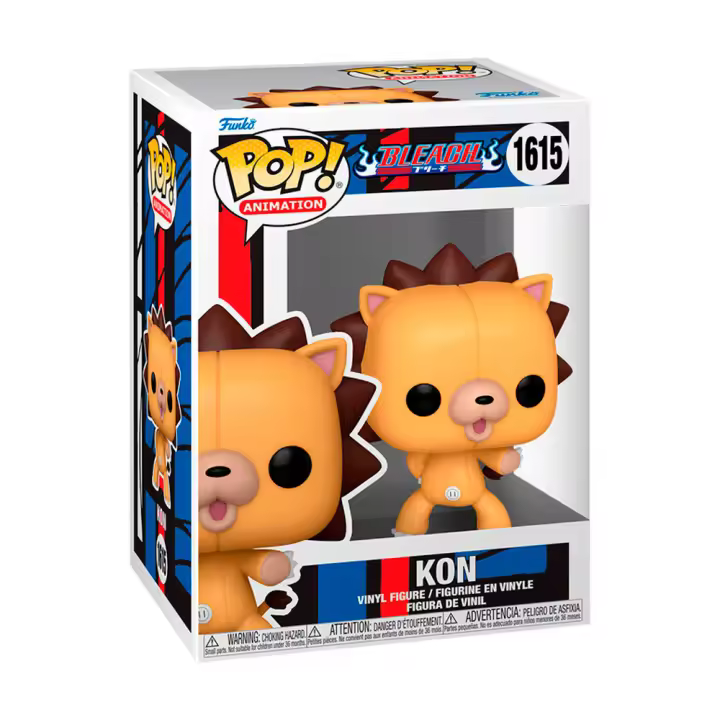FIGURA FUNKO POP BLEACH KON 9 CM - Nuevo a Estrenar - Original FUNKO - Miniatura POP - Figura de Colección Funko - Colección Bleach - Pop Anime - 1