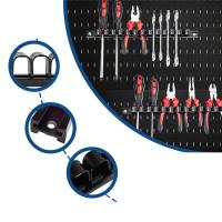 Organizador De Herramientas 3PC Soporte Para Destornillador Y Llave De Fijación Montaje En Pared Estante De Almacenamiento Para Herramientas LIXIU - details 6