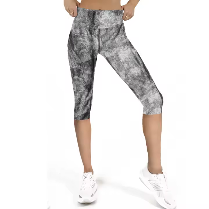 NAKLOE  Mallas cortas  Mallas cortas mujer  Mallas piratas  Mallas piratas mujer  Mallas deportivas mujer  Leggings deportivos mujer  Leggins cortos  Ropa deportiva de mujer  Leggings mujer  Mallas para fitness, yoga, gym, running  Cintura Alta - 1