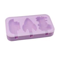 Molde De Helado De Silicona En Forma De Dinosaurio Y Fresa Saludable Para Helados Popsicle Reutilizable Para Hacer Helados En Verano Herramientas Para Cocinar Y Hornear - details 24