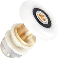 8 PCS Ruedas De Puerta Deslizante De Vidrio Para Ducha Y Baño Pulgones De 20/23/25/27mm Cuentas Centrífugas Para Armario Deslizante Material De Latón - details 1